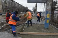 В Астрахани ремонтируют дороги в рамках муниципальной программы