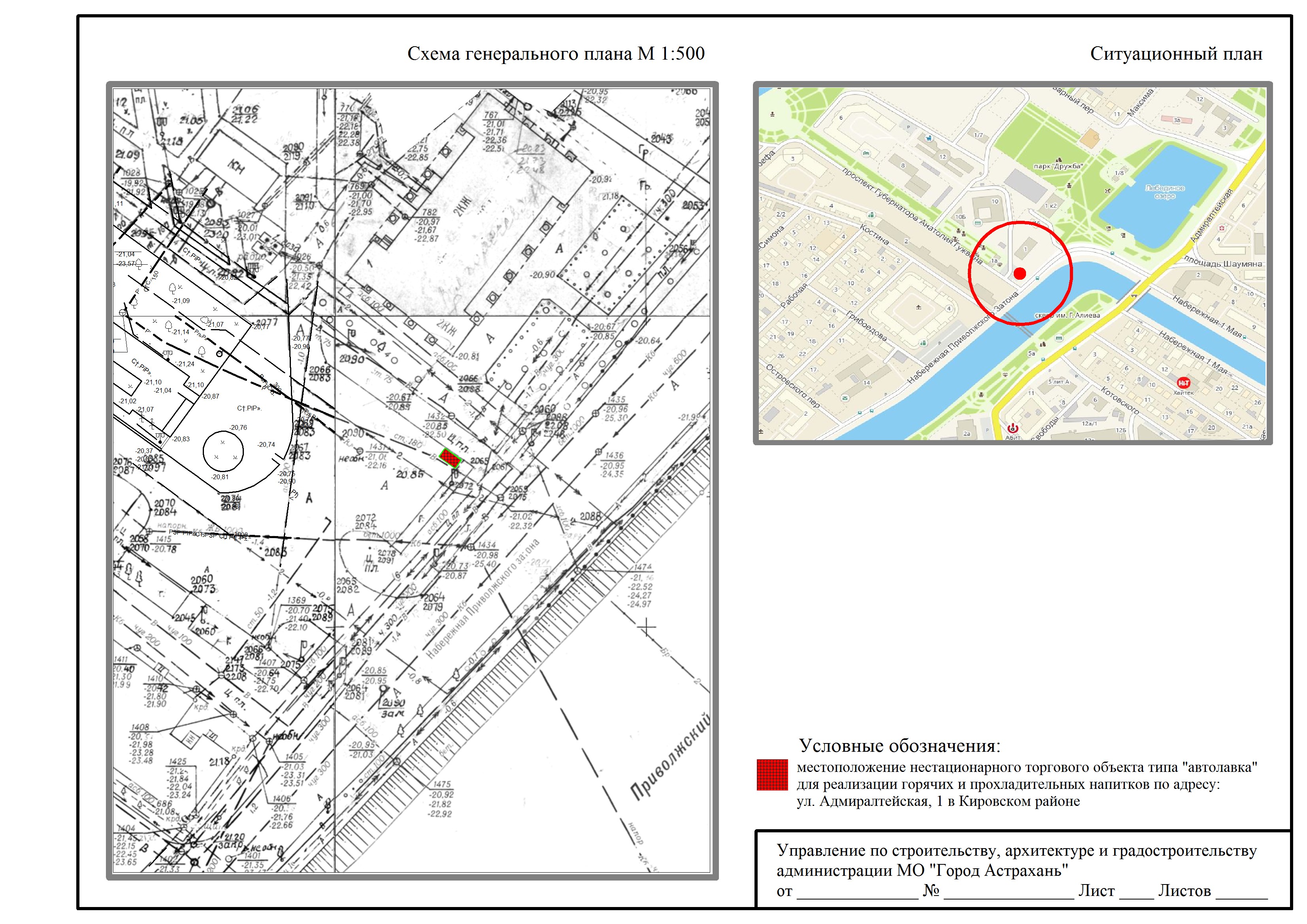 Ситуационная схема расположения объекта это