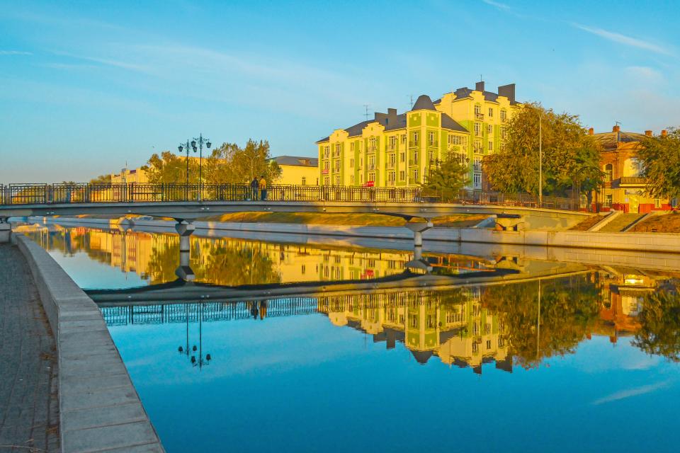 Астрахань Кремль осень