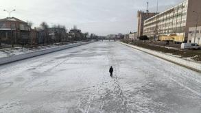 Спасатели напоминают о правилах поведения на льду