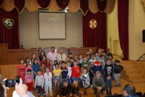 Экскурсия в войсковую часть №6688 для подростков, состоящих на учете в комиссии по делам несовершеннолетних