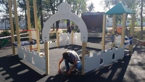 Городские власти благоустраивают Трусовский район