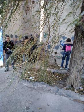 Проведены мероприятия, направленные на пресечение распространения  рекламы наркотических средств на стенах домов и иных сооружений