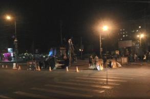 Улица Савушкина перекрыта из-за провала