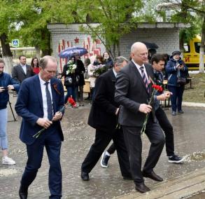 В Трусовском районе празднуют День Победы