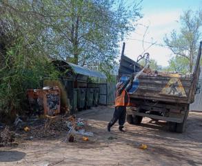 Более 1100 несанкционированных свалок ликвидировано в Астрахани с начала года