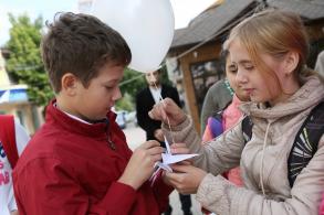 Сегодня в Астрахани прошёл праздник «Белые журавли»