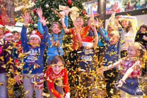 Новогодние мероприятия на территории Трусовского района.