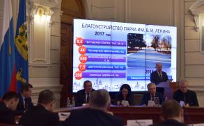 В региональном правительстве обсудили итоги работы администрации Астрахани за 2017 год