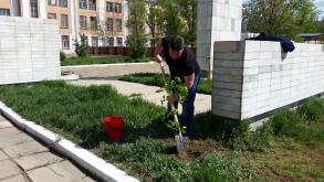 22.04.2016 силами сотрудников администрации Ленинского района проведено мероприятие «День чистоты»