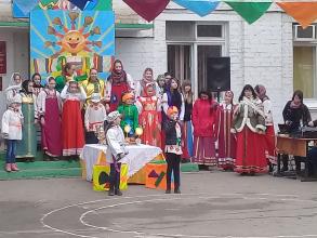 Масленица в Трусовском районе.