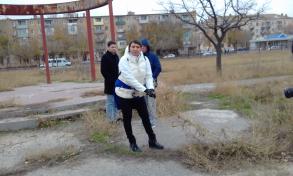 День чистоты на территории района.