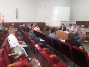 Состоялось расширенное совещание с руководителями управляющих компаний и председателями ТСЖ