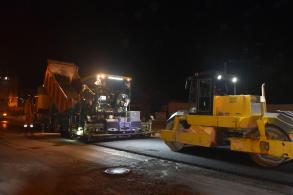 Толщину нового асфальта на Кирова проверила дорожная лаборатория