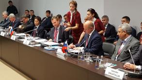 Олег Полумордвинов выступил с докладом в Москве на Российской энергетической неделе