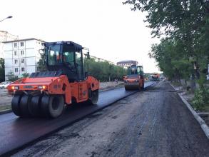 Плановый ремонт дорог продолжается