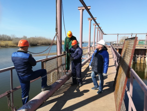Состоялся пробный запуск насосной станции для очистки и наполнения городских каналов