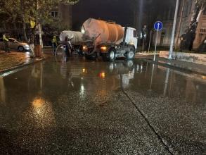 С улиц города вывезли свыше трех тысяч кубометров осадков