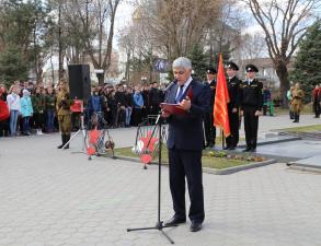 В Астрахани прошло торжественное открытие «Вахты Памяти - 2019»