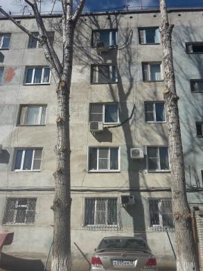 В Ленинском районе продолжаются работы по опиловке и сносу деревьев.