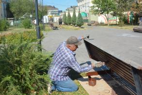 В Астрахани привели в порядок парк «Дружба»