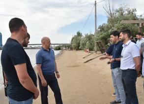 В Астрахани готовят к открытию места отдыха на воде