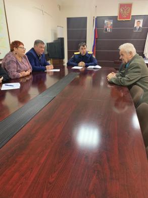 Прием граждан с представителем следственного комитета по Ленинскому району г. Астрахани совместно с главой администрации Ленинского района г. Астрахани