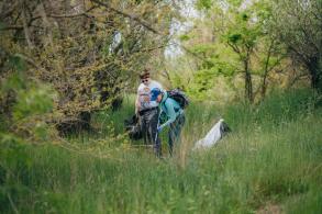 Экоактивисты очистили пляж Городского острова