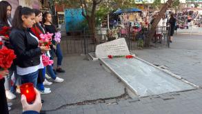 В Астрахани прошла акция памяти жертв трагедии в Керчи