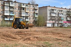 Национальные проекты России: в сквере Антикормаш начались подготовительные работы