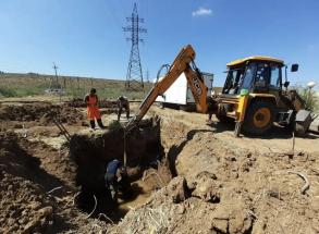 Водоснабжение в микрорайоне III Интернационал нормализовано 
