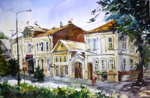 В художественной школе №1 открывается новая выставка