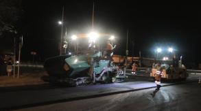 Дорожные работы на проспекте Бумажников на завершающей стадии