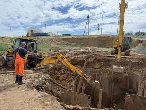 В Трусовском районе Астрахани продолжается масштабная модернизация системы водоотведения