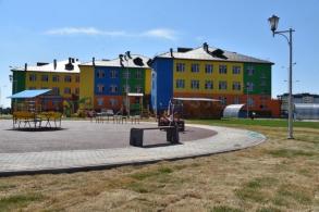 Строительство детского сада в Военном городке завершается