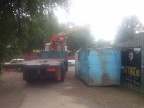 На территории Ленинского района продолжается демонтаж объектов.