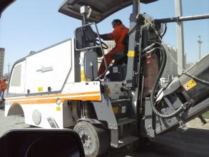 Санитарная уборка Трусовского района г. Астрахани.