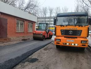 В Астрахани продолжается ремонт дорог