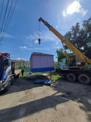 В Астрахани демонтировали еще 30 незаконных торговых объектов