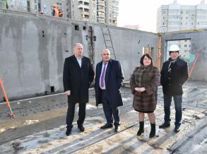 Строительство детского сада в микрорайоне Бабаевского идет полным ходом