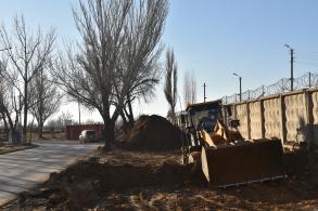 На Комсомольской набережной стартовали работы по благоустройству 