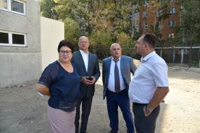 В микрорайоне Бабаевского завершается строительство детского сада