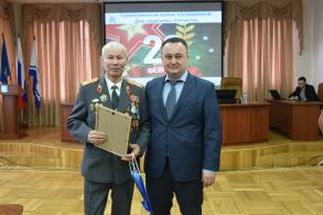 В Астрахани прошёл торжественный приём, приуроченный ко Дню защитника Отечества