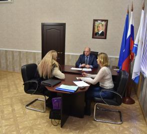 Олег Полумордвинов провел первый в этом году прием граждан