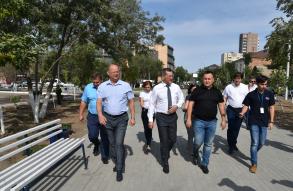 Трусовчан приглашают на День города в отремонтированный сквер Дзержинского