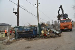 Администрация Астрахани зачистила несколько крупных свалок