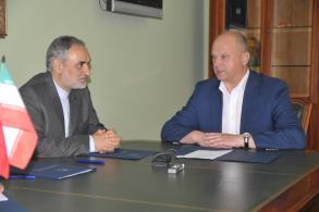 Олег Полумордвинов встретился с новым генеральным консулом Исламской Республики Иран