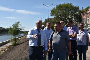 Радик Харисов держит на личном контроле благоустройство променадных зон