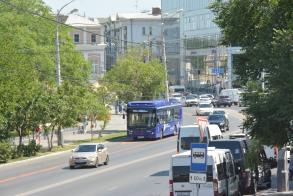 На новых «выделенках» по ходу движения автобусов опиливают деревья