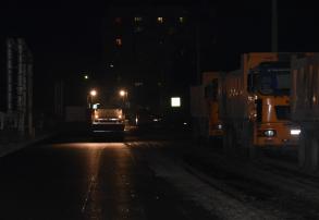 На улице Медиков завершаются дорожные работы